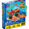 Mega Hot Wheels Monster Trucks Tiger Shark Chomp Course