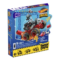 Mega Hot Wheels Monster Trucks Bone Shaker Crush  Course