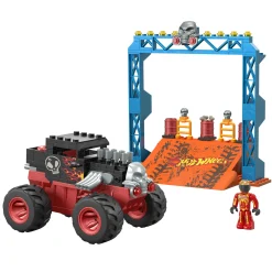 Mega Hot Wheels Monster Trucks Bone Shaker Crush  Course