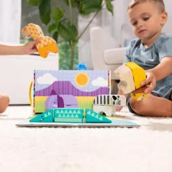 Melissa & Doug Blockables Safari Play Set  (34 Stuks)