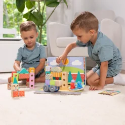 Melissa & Doug Blockables Town Play Set (73pc)