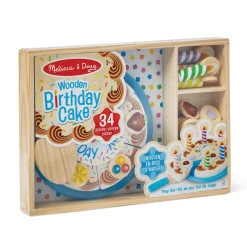 Melissa & Doug Wooden Birthday Cake