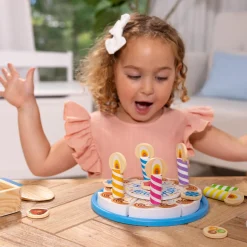 Melissa & Doug Wooden Birthday Cake