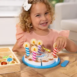 Melissa & Doug Wooden Birthday Cake