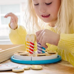 Melissa & Doug Wooden Birthday Cake