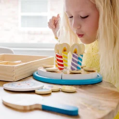 Melissa & Doug Wooden Birthday Cake