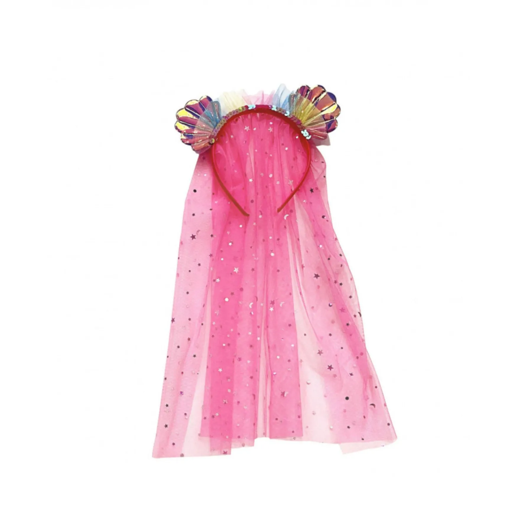 Mermaids verkleedset zeemeermin met staart en diadeem