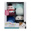 Micromallows pluche 6,5 cm 4 stuks set 1