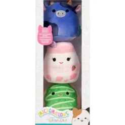 Micromallows pluche 6,5cm 3 pack Ingred, Amelie Daisuke