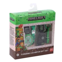 Minecraft Horloge Cadeau Set