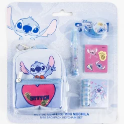 Mini rugtas sleutelhanger set Stitch