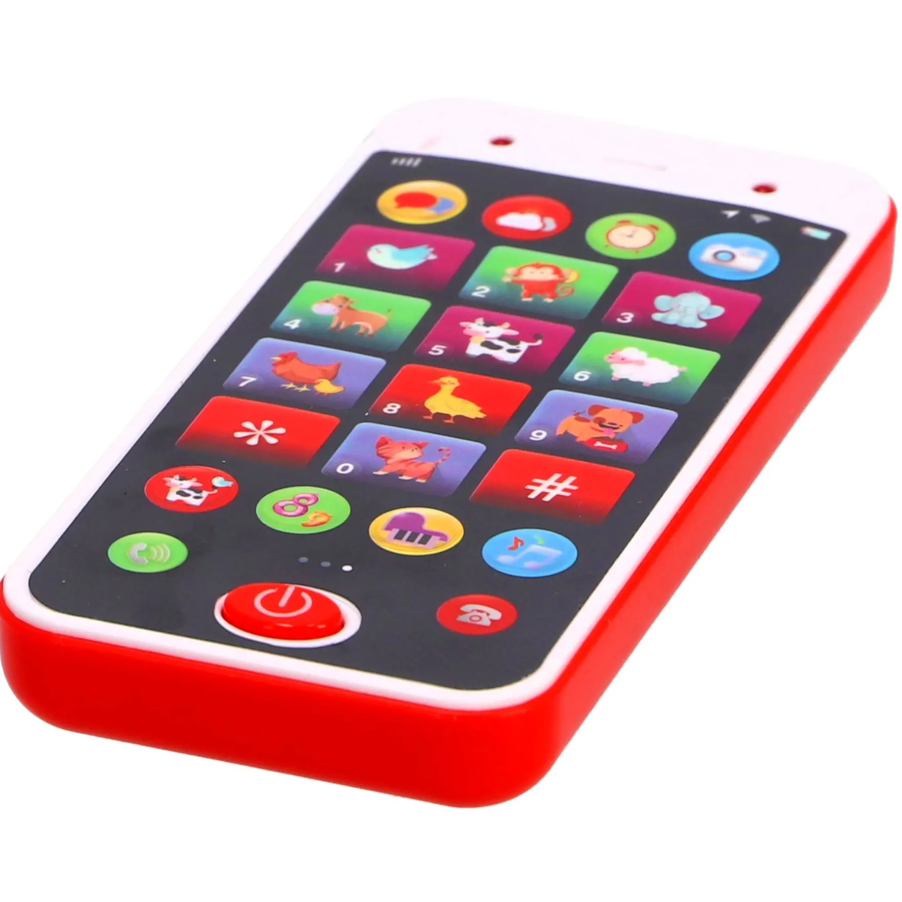 Mobiele telefoon met licht en geluid