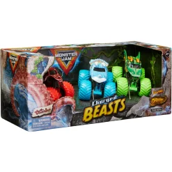 Monster Jam 1:64 Charged Beasts 3-pack