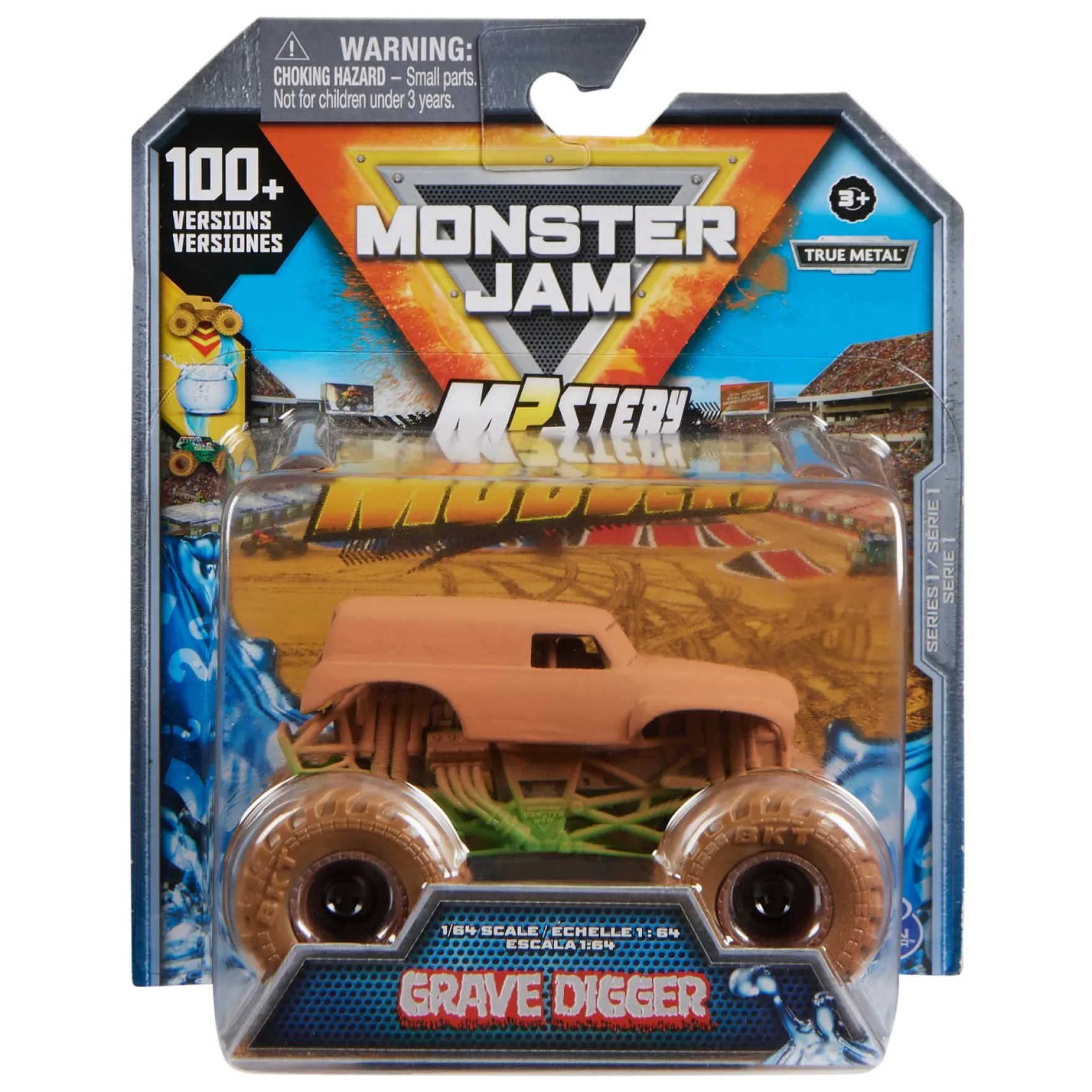 Monster Jam 1:64 Mystery Mudders 1 pack Assorti