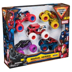 Monster Jam 1:64 5pack Marvel