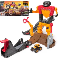 Monster Jam 1:64 Smash & Bash Playset