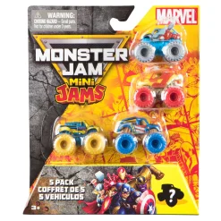 Monster Jam Mini Jams Marvel 5pack