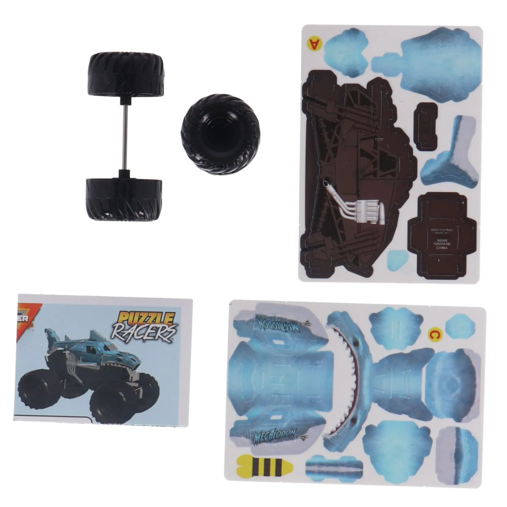 Monster Jam Puzzle Racers Assorti Pk 4