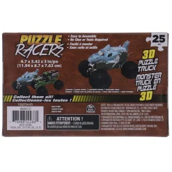 Monster Jam Puzzle Racers Assorti Pk 4