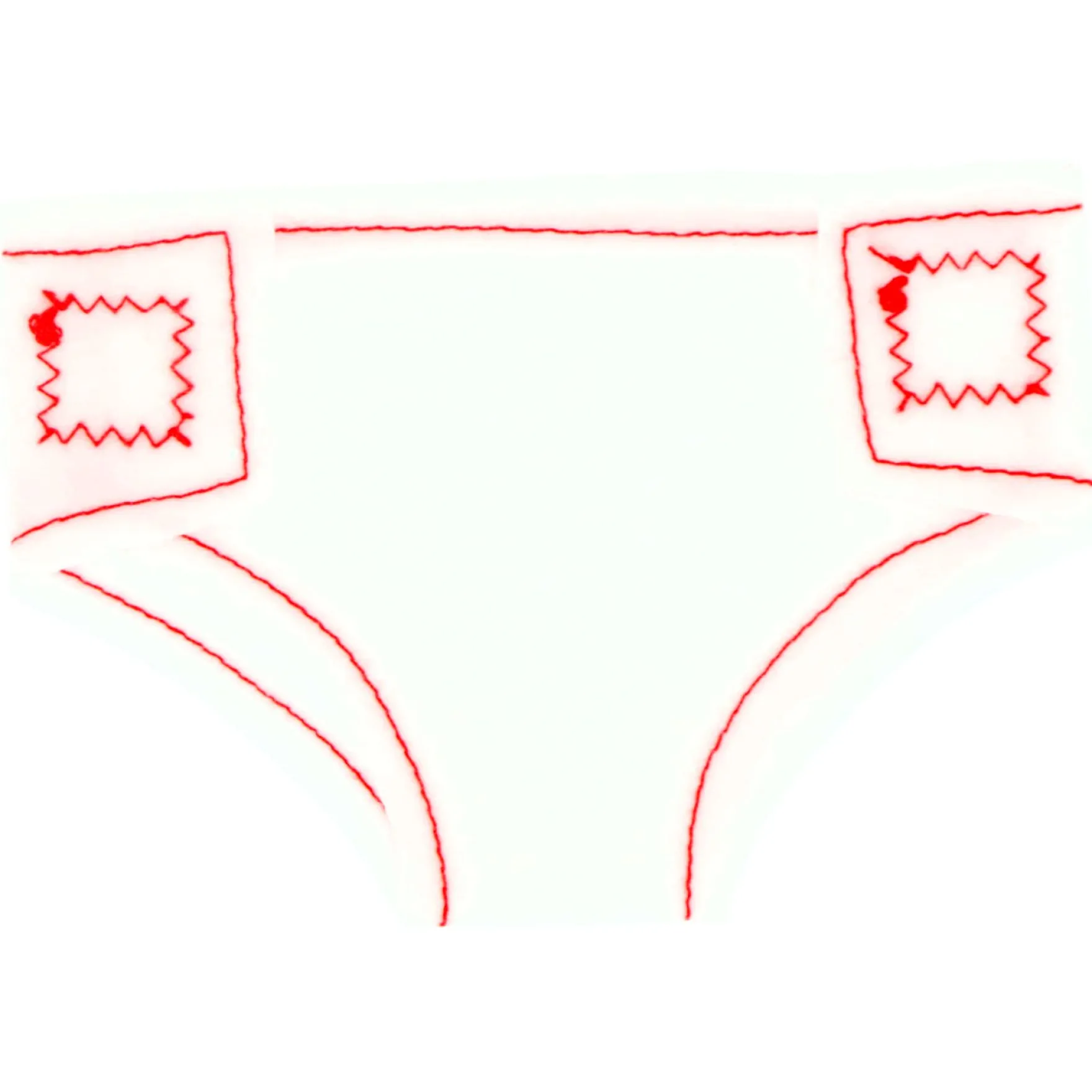 My beautiful dollsroom Poppenluiers Stof Op Kaart 2 Stuks