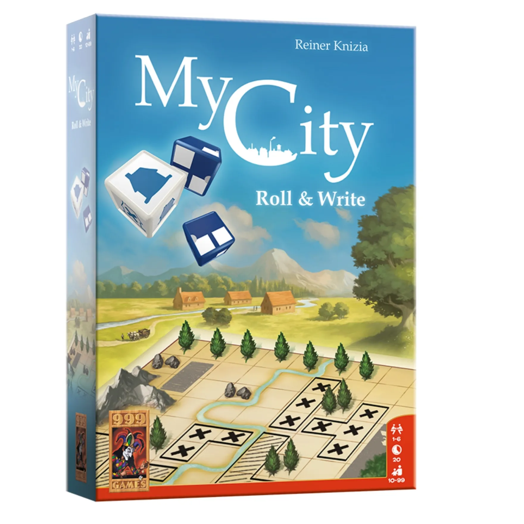 My City Roll & Write - Dobbelspel