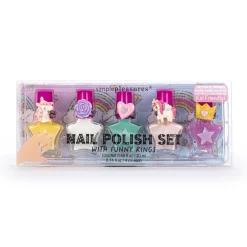 Nagellak met verstelbare ringset