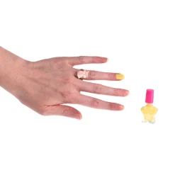 Nagellak met verstelbare ringset