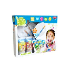 Natural face and fingerpaint all in one