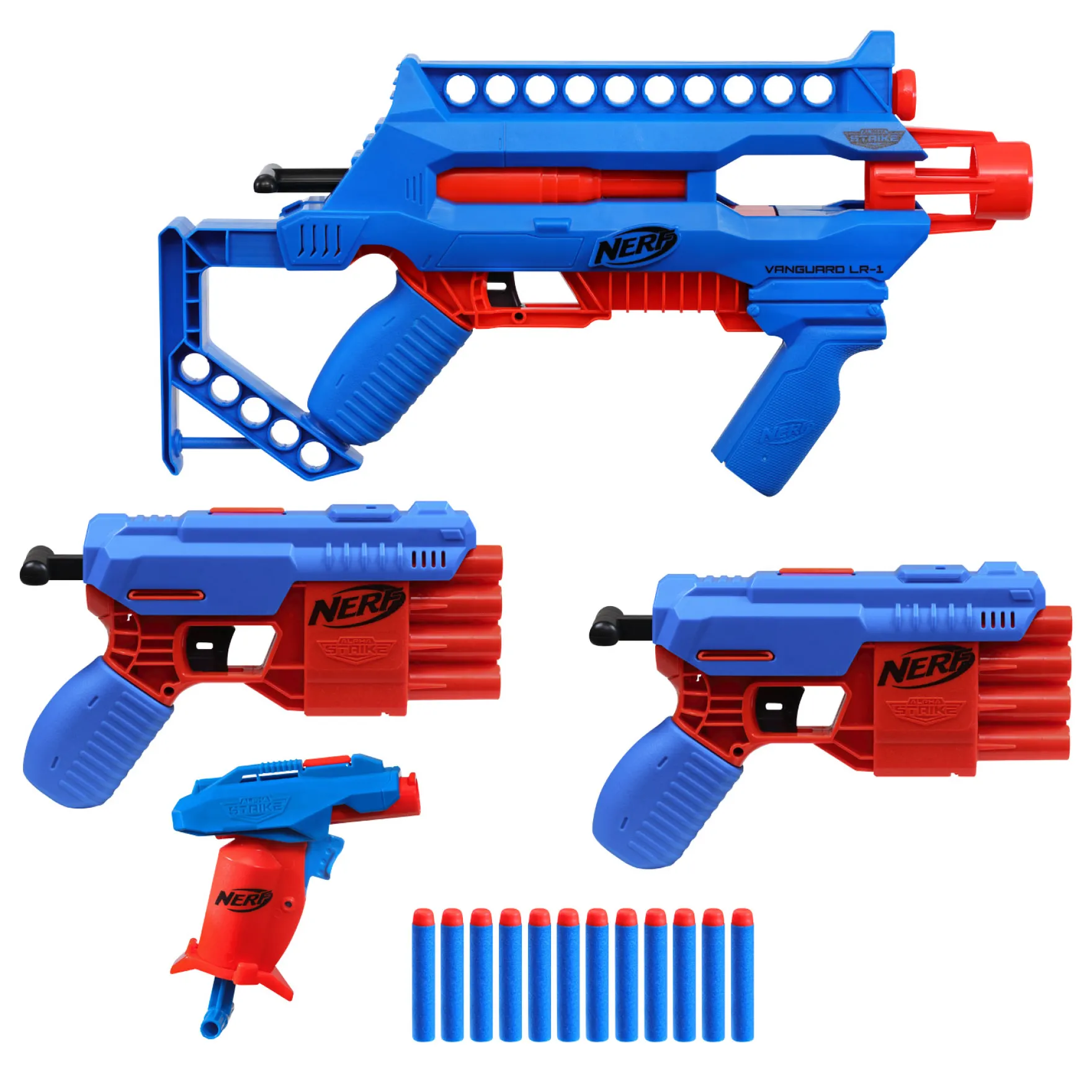 Nerf Alpha Strike Multi Pack Assorti