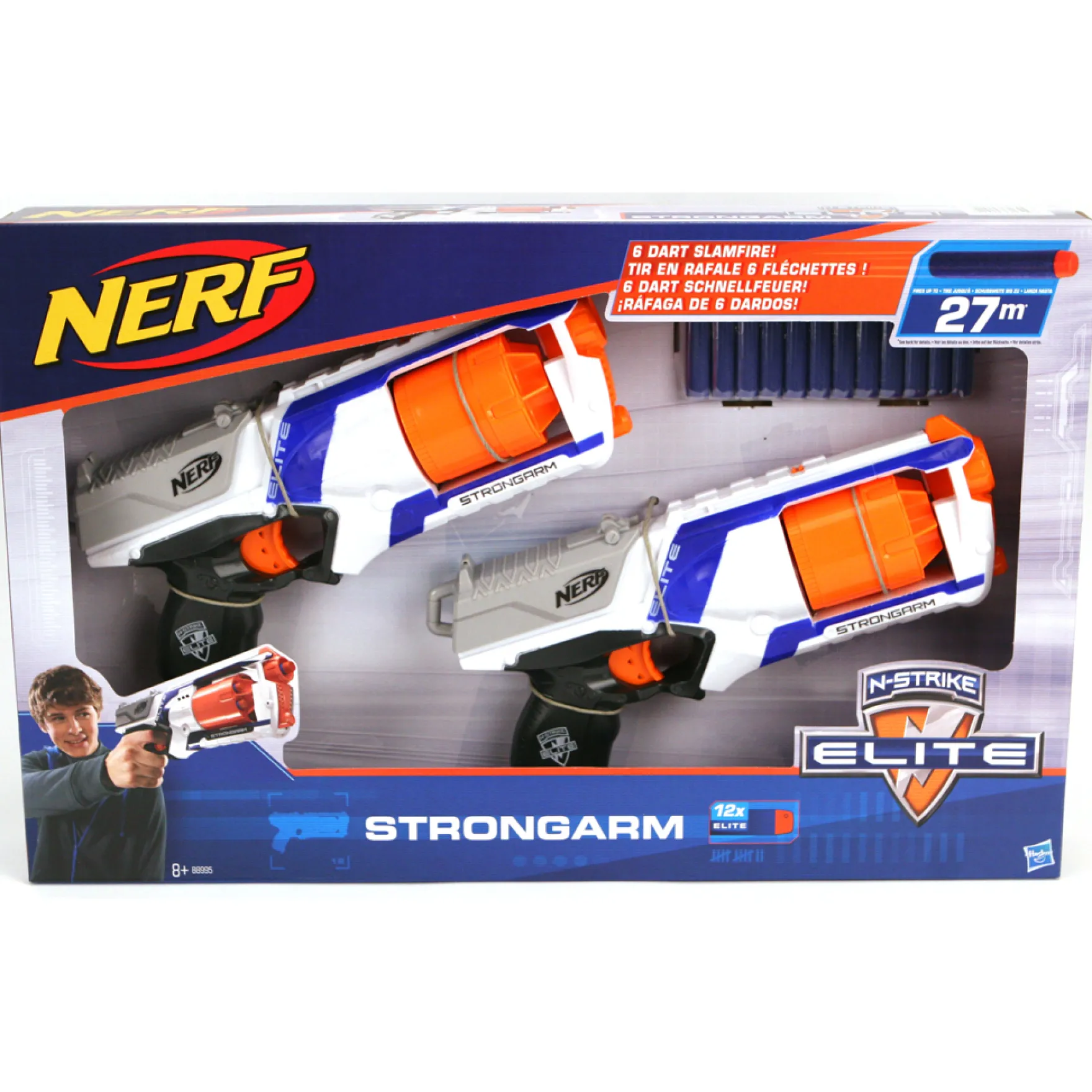 Nerf N-Strike Elite Strongarm 2 Stuks