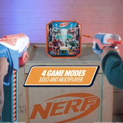 Nerf robots battle arena value etarget 4 panels  small
