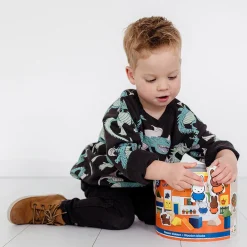 Nijn blokkenton hout 50-delig