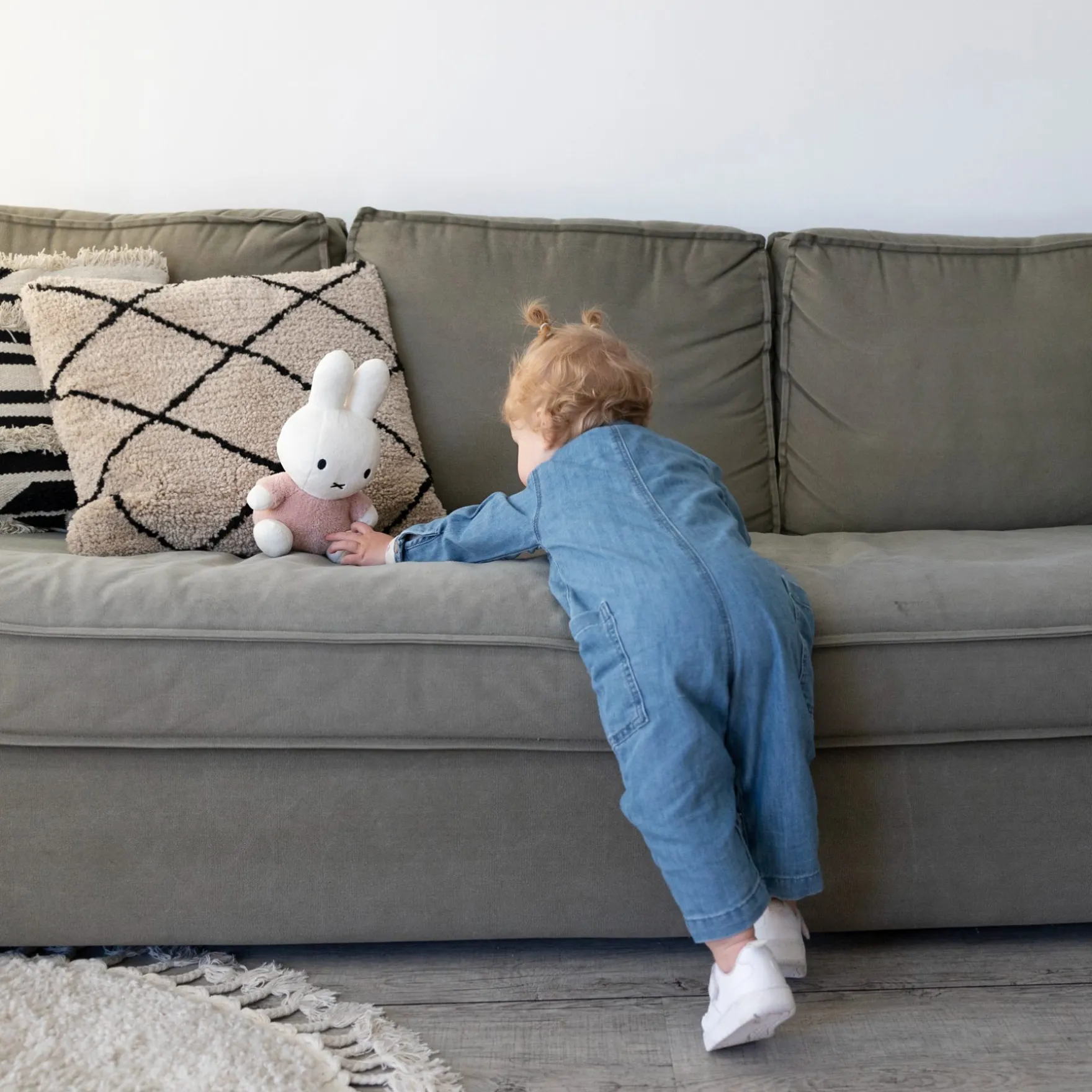 Nijntje Knuffel 25cm Fluffy Pink