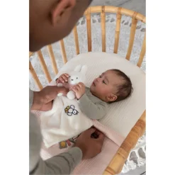 Nijntje Knuffeldoekje Fluffy Pink