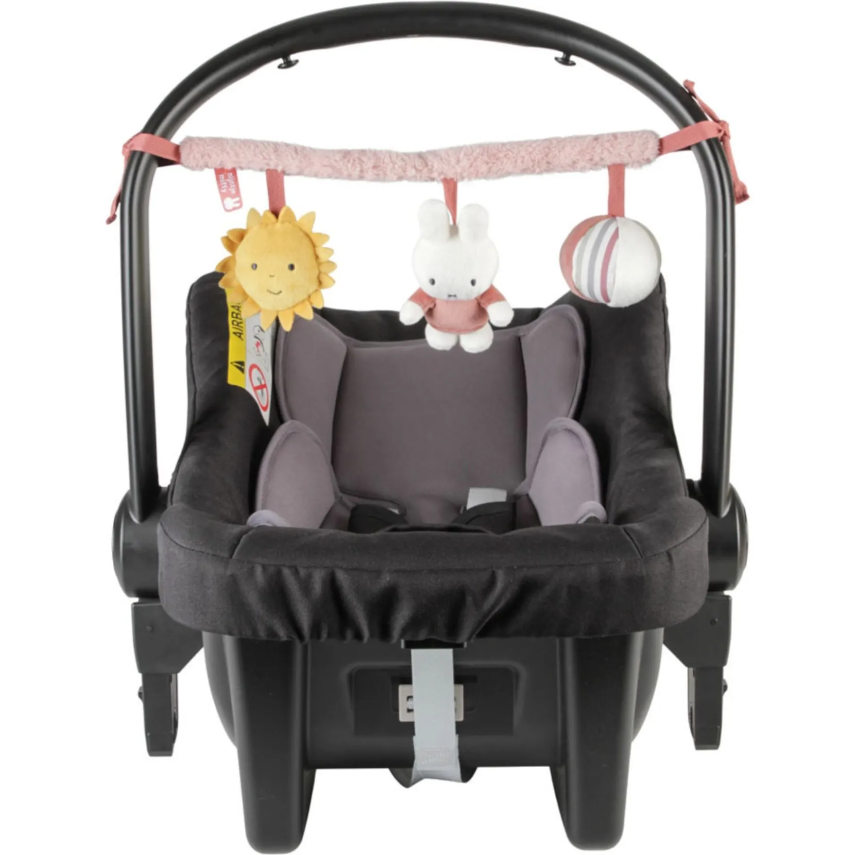 Nijntje Wagenspanner Fluffy Pink