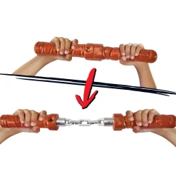 Ninja Turtles Michelangelo Ninja Reveal Transforming Nunchuk