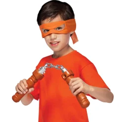 Ninja Turtles Michelangelo Ninja Reveal Transforming Nunchuk