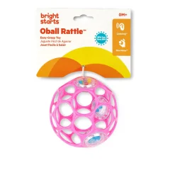 Oball Rattle easy grip roze