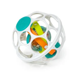 Oball Spinner Rattle wit/groen