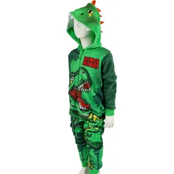Onesie dino roar maat 122-128