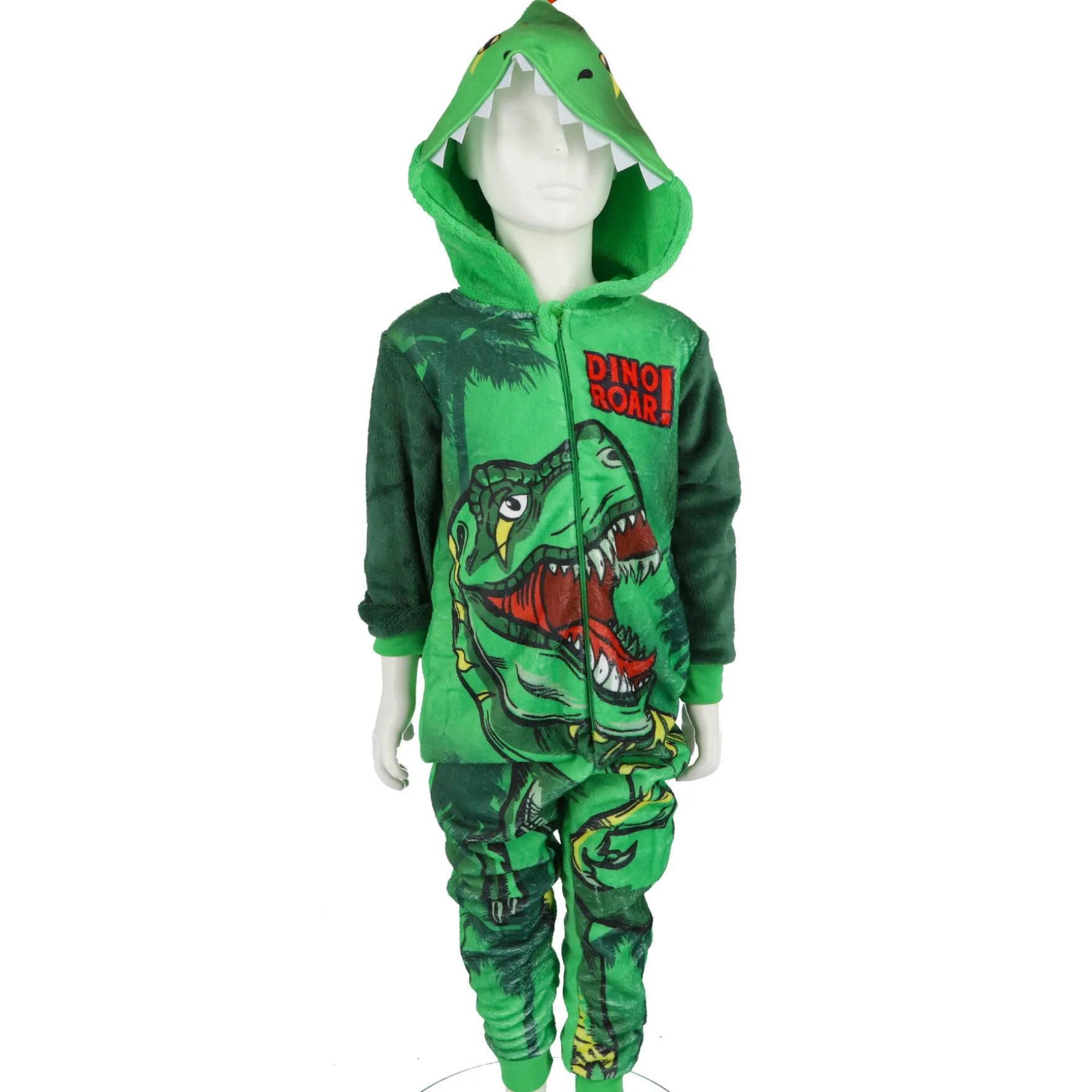 Onesie dino roar maat 110-116