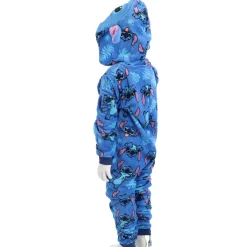 Onesie lilo & stitch blauw maat 110-116