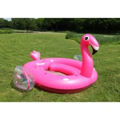 Opblaaseiland Flamingo 310X270X175 Cm
