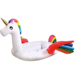 Opblaaseiland Small Eenhoorn 240X180 Cm