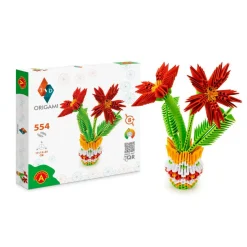 Origami 3D Flowerpot 554 Stukjes