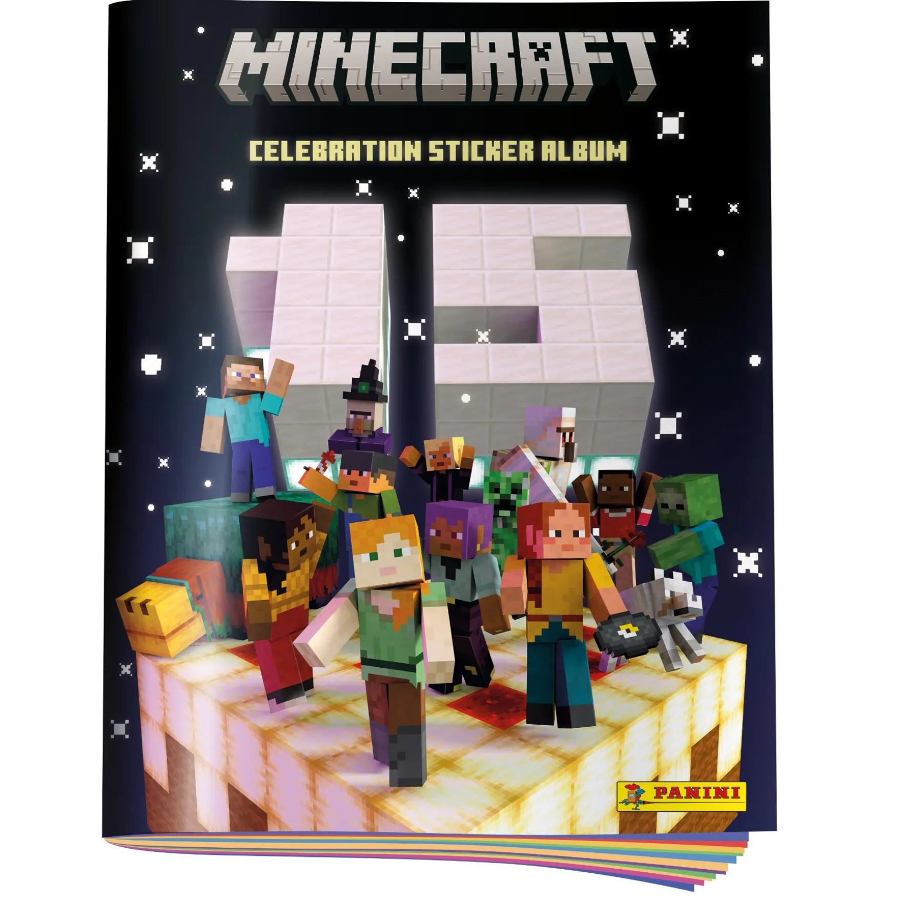 Panini Minecraft 3 Sticker Starter Pack