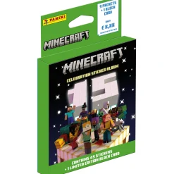 Panini Minecraft 3 Sticker Ecoblister