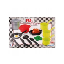 Pannenset met keukengereedschap