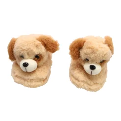 Pantoffels pluche hond kids maat 28-30