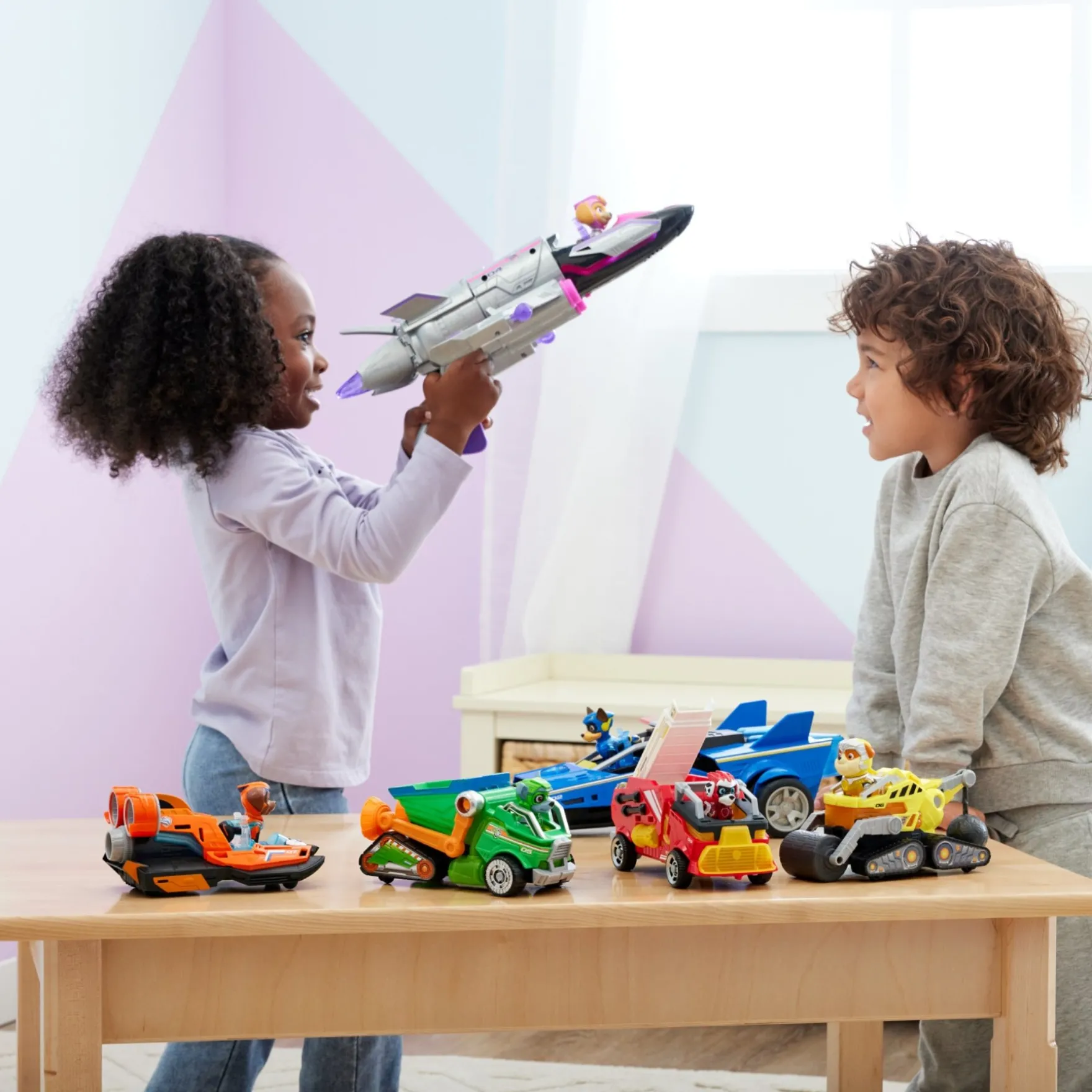 Paw Patrol Mighty Movie Vehicles Skye